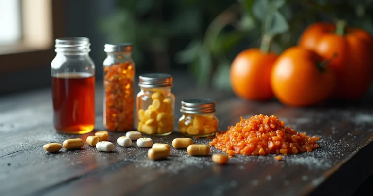 Vários suplementos esportivos organizados sobre mesa com diferentes embalagens e rótulos claros sobre cada perfil de atleta